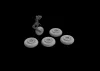 Eduard Accessories MiG-17 wheels for Airfix - kerékkészlet