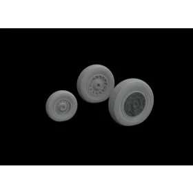   Eduard Accessories Buccaneer S.2C wheels for Airfix - kerékkészlet