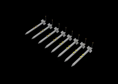 Eduard Accessories HVAR rockets - HVAR rakéták – fegyverzetkiegészítő