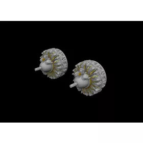   Eduard Accessories B-26 Marauder engines for Eduard/Hasegawa - motorkészlet