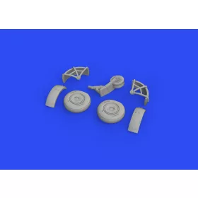 Eduard Accessories Z-37A wheels for Eduard - kerékkészlet