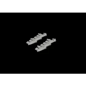   Eduard Accessories Spitfire Mk.Vc exhaust stacks for Airfix - kipufogócsonkok