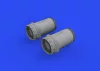 Eduard Accessories Tornado GR.1 exhaust nozzles 1/72 for EDUARD/REVELL - hajtómű-fúvócsövek
