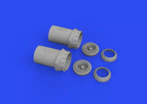 Eduard Accessories Tornado GR.1 exhaust nozzles 1/72 for EDUARD/REVELL - hajtómű-fúvócsövek
