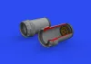 Eduard Accessories Tornado GR.1 exhaust nozzles 1/72 for EDUARD/REVELL - hajtómű-fúvócsövek
