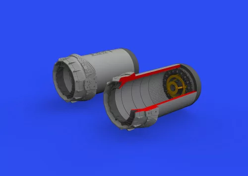 Eduard Accessories Tornado GR.1 exhaust nozzles 1/72 for EDUARD/REVELL - hajtómű-fúvócsövek
