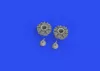 Eduard Accessories B-25J engines for EDUARD/HASEGAWA - motorkészlet