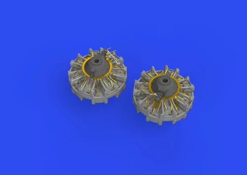 Eduard Accessories B-25J engines for EDUARD/HASEGAWA - motorkészlet