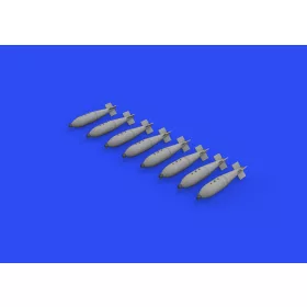   Eduard Accessories British 1000lb free fall bombs - brit 1000lb free fall bomba – bombafegyverzet-készlet