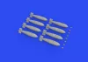Eduard Accessories British 1000lb free fall bombs - brit 1000lb free fall bomba – bombafegyverzet-készlet