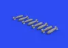 Eduard Accessories British 1000lb retarded bombs - brit 1000lb retarded bomba – bombafegyverzet-készlet