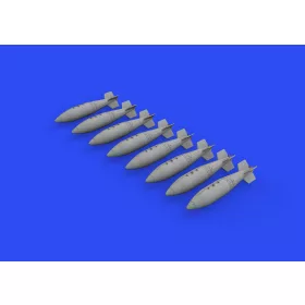   Eduard Accessories British 1000lb retarded bombs w-960 fuse for - bombafegyverzet-készlet