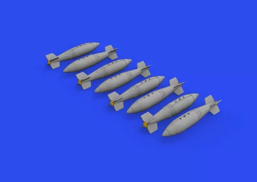 Eduard Accessories British 1000lb retarded bombs w-960 fuse for - bombafegyverzet-készlet