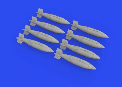 Eduard Accessories British 1000lb retarded bombs w-960 fuse for - bombafegyverzet-készlet