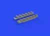 Eduard Accessories P-51B/C exhausts stacks PRINT for ARMA HOBBY - 3D nyomtatott kipufogócsonkok