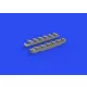 Eduard Accessories P-51B/C exhausts stacks PRINT for ARMA HOBBY - 3D nyomtatott kipufogócsonkok