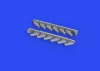 Eduard Accessories P-51B/C exhausts stacks PRINT for ARMA HOBBY - 3D nyomtatott kipufogócsonkok