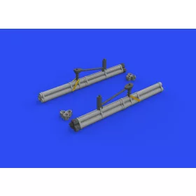   Eduard Accessories P-51B/C bazooka rocket launcher for ARMA HOBBY - P-51B/C bazooka rakétaindítók – fegyverzetkiegészítő