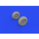 Eduard Accessories P-51B/C wheels diamond tread for ARMA HOBBY - kerékkészlet