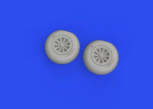 Eduard Accessories P-51B/C wheels diamond tread for ARMA HOBBY - kerékkészlet