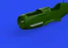 Eduard Accessories S-199 exhaust stacks PRINT 1/72 - 3D nyomtatott kipufogócsonkok