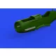 Eduard Accessories S-199 exhaust stacks PRINT 1/72 - 3D nyomtatott kipufogócsonkok