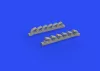 Eduard Accessories S-199 exhaust stacks PRINT 1/72 - 3D nyomtatott kipufogócsonkok