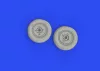 Eduard Accessories S-199 wheels PRINT 1/72 - kerékkészlet