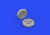 Eduard Accessories Fw 190D wheels 1/72 - kerékkészlet