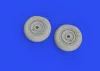 Eduard Accessories Fw 190D wheels 1/72 - kerékkészlet