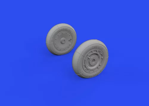 Eduard Accessories Fw 190D wheels 1/72 - kerékkészlet