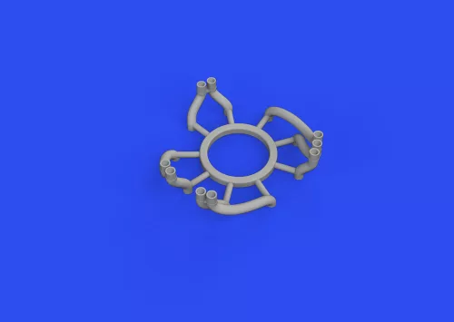 Eduard Accessories FM-2 exhaust PRINT for ARMA HOBBY - 3D nyomtatott kipufogócsonkok
