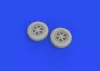 Eduard Accessories F4F wheels late PRINT for ARMA HOBBY - kerékkészlet