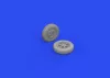 Eduard Accessories F4F wheels late PRINT for ARMA HOBBY - kerékkészlet
