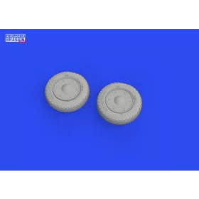   Eduard Accessories F4F wheels late w/rims PRINT for ARMA HOBBY - kerékkészlet