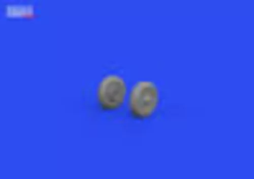 Eduard Accessories F4F wheels late w/rims PRINT for ARMA HOBBY - kerékkészlet