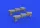 Eduard Accessories Hurricane Mk.I exhaust stacks for ARMA HOBBY - kipufogócsonkok