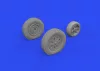 Eduard Accessories P-39Q wheels PRINT1/72 for ARMA HOBBY - kerékkészlet