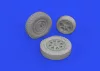 Eduard Accessories P-39Q wheels PRINT1/72 for ARMA HOBBY - kerékkészlet