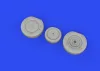 Eduard Accessories P-39Q wheels w/rims PRINT 1/72 for ARMA HOBBY - kerékkészlet