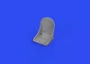 Eduard Accessories P-39Q seat PRINT 1/72 for ARMA HOBBY - 3D nyomtatott ülés