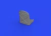 Eduard Accessories P-39Q seat PRINT 1/72 for ARMA HOBBY - 3D nyomtatott ülés