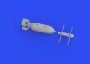Eduard Accessories P-39Q 500lb bomb PRINT 1/72 ARMA HOBBY - P-39Q 500lb bomba – bombafegyverzet-készlet