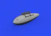 Eduard Accessories P-39Q 75gal drop tank PRINT 1/72 ARMA HOBBY - P-39Q 75gal póttartály – 3D nyomtatott