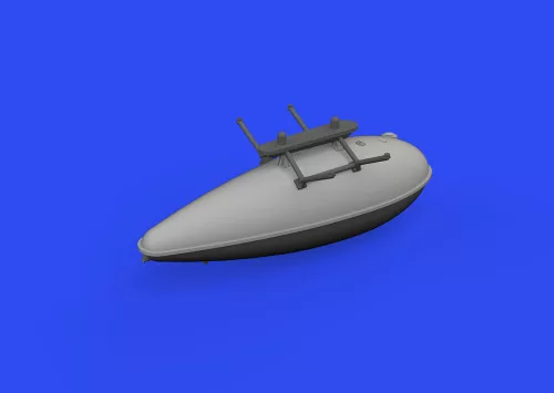 Eduard Accessories P-39Q 75gal drop tank PRINT 1/72 ARMA HOBBY - P-39Q 75gal póttartály – 3D nyomtatott