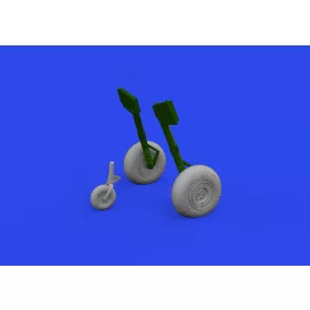   Eduard Accessories Bf 110E wheels 1/72 EDUARD - kerékkészlet