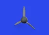 Eduard Accessories Bf 109F propeller late PRINT 1/72 EDUARD - Bf 109F légcsavar késői – 3D nyomtatott