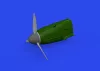 Eduard Accessories Bf 109F propeller late PRINT 1/72 EDUARD - Bf 109F légcsavar késői – 3D nyomtatott