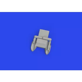   Eduard Accessories Bf 109F gun barrels PRINT 1/72 EDUARD - 3D nyomtatott fegyvercsövek