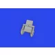 Eduard Accessories Bf 109F gun barrels PRINT 1/72 EDUARD - 3D nyomtatott fegyvercsövek